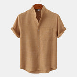 Cazel | Camisa Lisa de Algodão com Botões