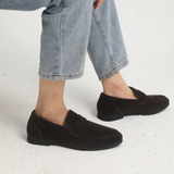 Cazel | Mocassins com fivela em camurça