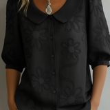 Aurélie™ | Blusa leve com padrão floral