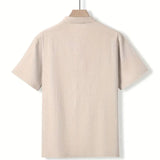 Cazel | Camisa elegante de mangas curtas