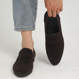Cazel | Mocassins com fivela em camurça