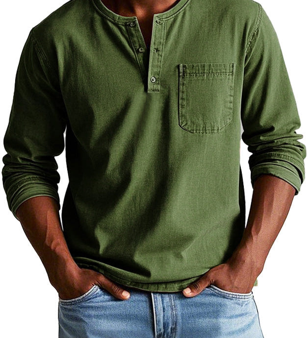 Cazel | Camisa Vintage de Mangas Longas
