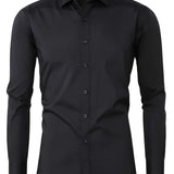 Cazel | Camisa elegante de mangas longas com botões