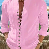 Cazel | Camisa leve em algodão de mangas longas