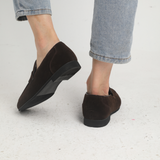 Cazel | Mocassins com fivela em camurça