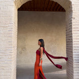 AZAHARA | Vestido Vintage com Costas Descobertas
