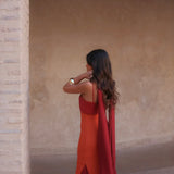 AZAHARA | Vestido Vintage com Costas Descobertas