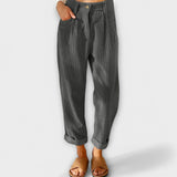 Calça de veludo cotelê moderna