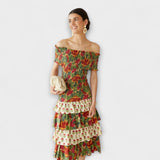 Harriet - Vestido Midi de Verão