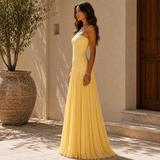 Vestido Almudena™ | Elegância Sofisticada que Estiliza com Delicadeza