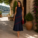 Vestido Leonor ™ | Elegância Sofisticada com um Toque Exclusivo