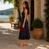 Vestido Leonor ™ | Elegância Sofisticada com um Toque Exclusivo