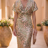 Giulia – Vestido elegante de tecido leve e fluido