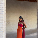 AZAHARA | Vestido Vintage com Costas Descobertas