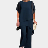 Valéria™ | Conjunto Elegante de Duas Peças