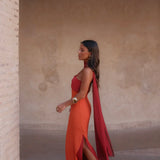 AZAHARA | Vestido Vintage com Costas Descobertas