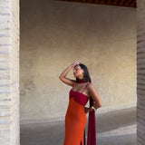 AZAHARA | Vestido Vintage com Costas Descobertas