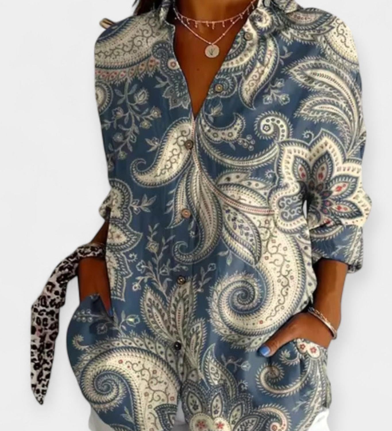 Frida | Camisa com Estampa Floral