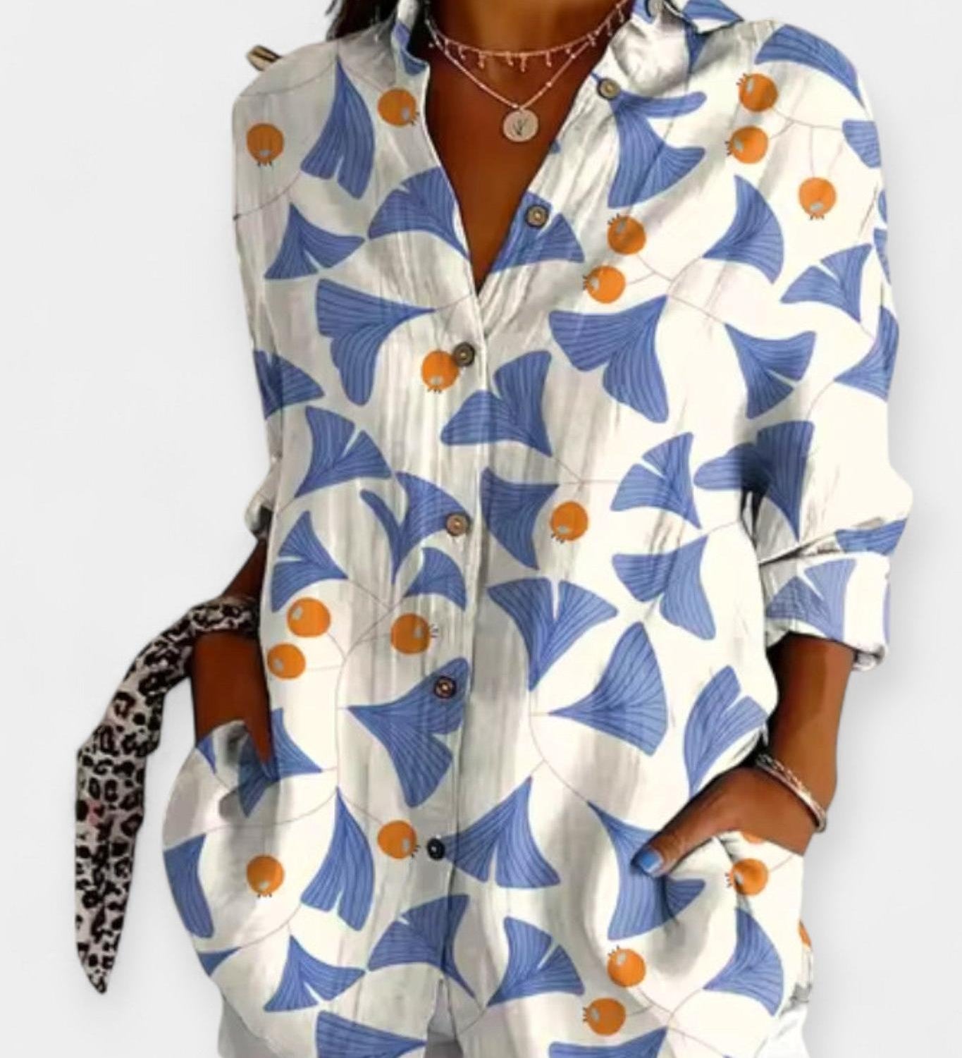 Frida | Camisa com Estampa Floral