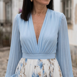Zara | Vestido longo floral elegante