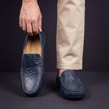 Mocassins em pele