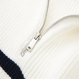 Cazel | Sweat com fecho éclair riscado