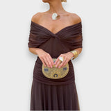 Mália | Vestido Elegante com Decote em V