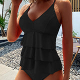 Tankini Ondina Modelador – Maiô com Babados
