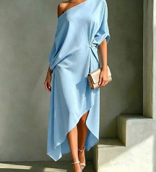 Camila – Vestido elegante assimétrico