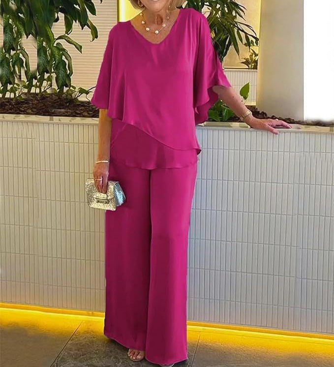 Martha | CONJUNTO CONFORTÁVEL COM PERNAS LARGAS