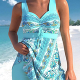 Veronica | Tankini Inteiro Marítimo
