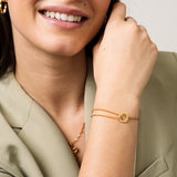 Pulseira de ouro Tennis Box