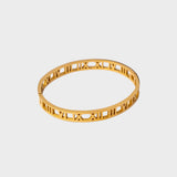 Pulseira de Ouro com Números