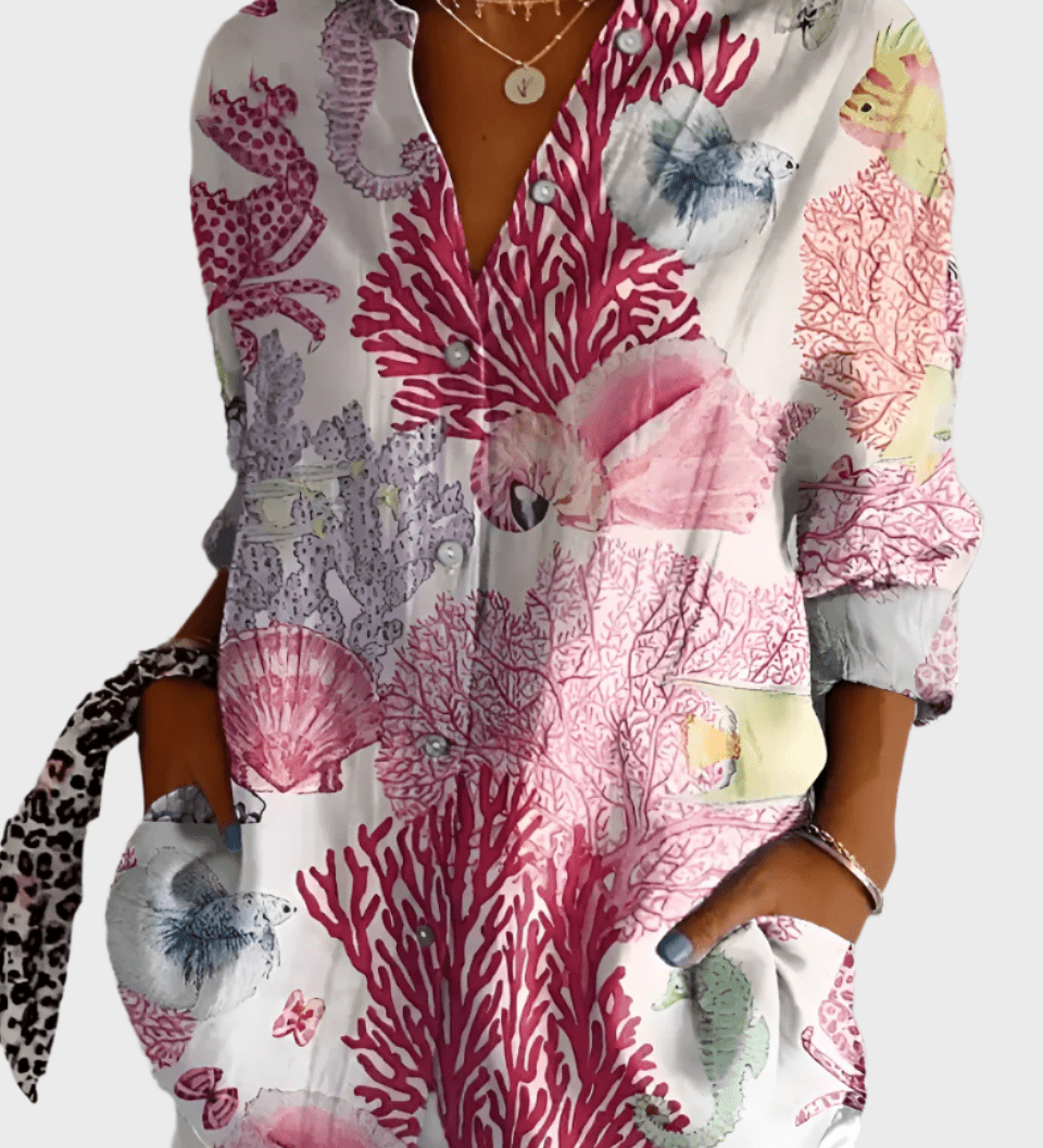 Rosa | Camisa estampada