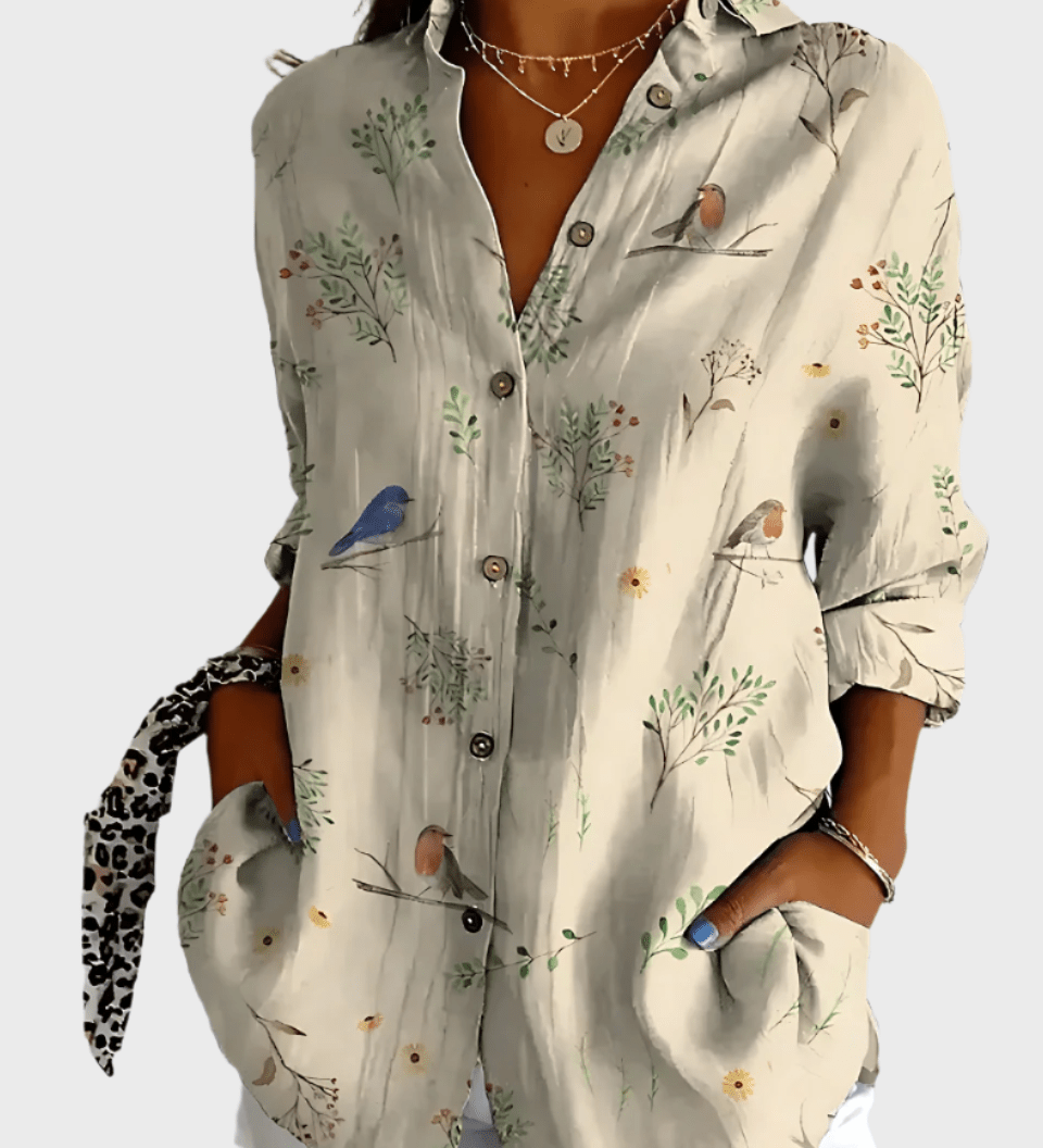 Rosa | Camisa estampada