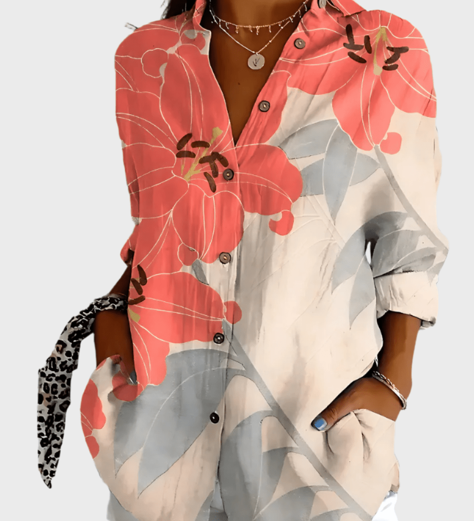 Rosa | Camisa estampada