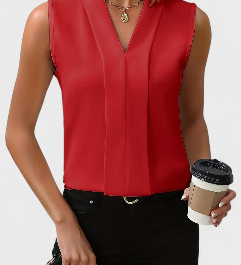 Rosa | Top de decote em V