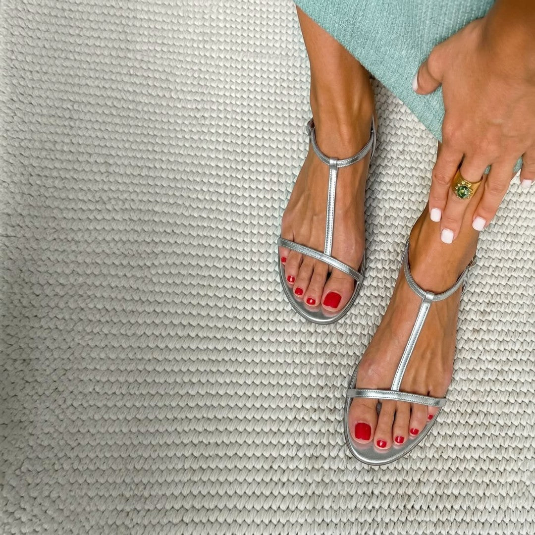 Rosalba | Sandálias Douradas para a primavera – Elegância solar