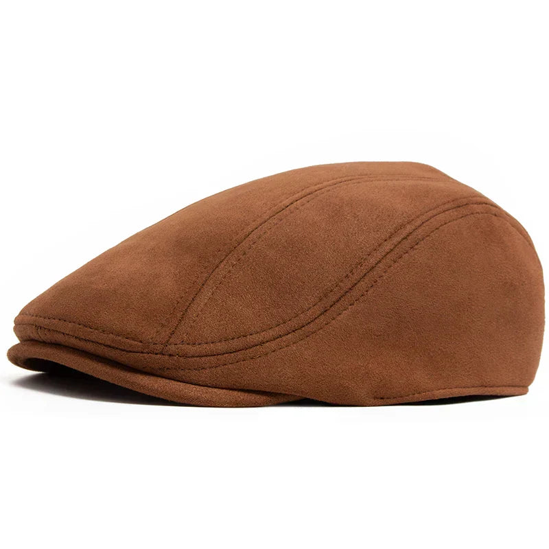 Cazel | Béret clássico em camurça