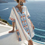 Elin | VESTIDO ELEGANTE DE PRAIA PARA FESTAS DE VERÃO E DIAS À BEIRA-MAR