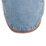 Cazel | Boné plano premium em denim – estilo intemporal e conforto diário