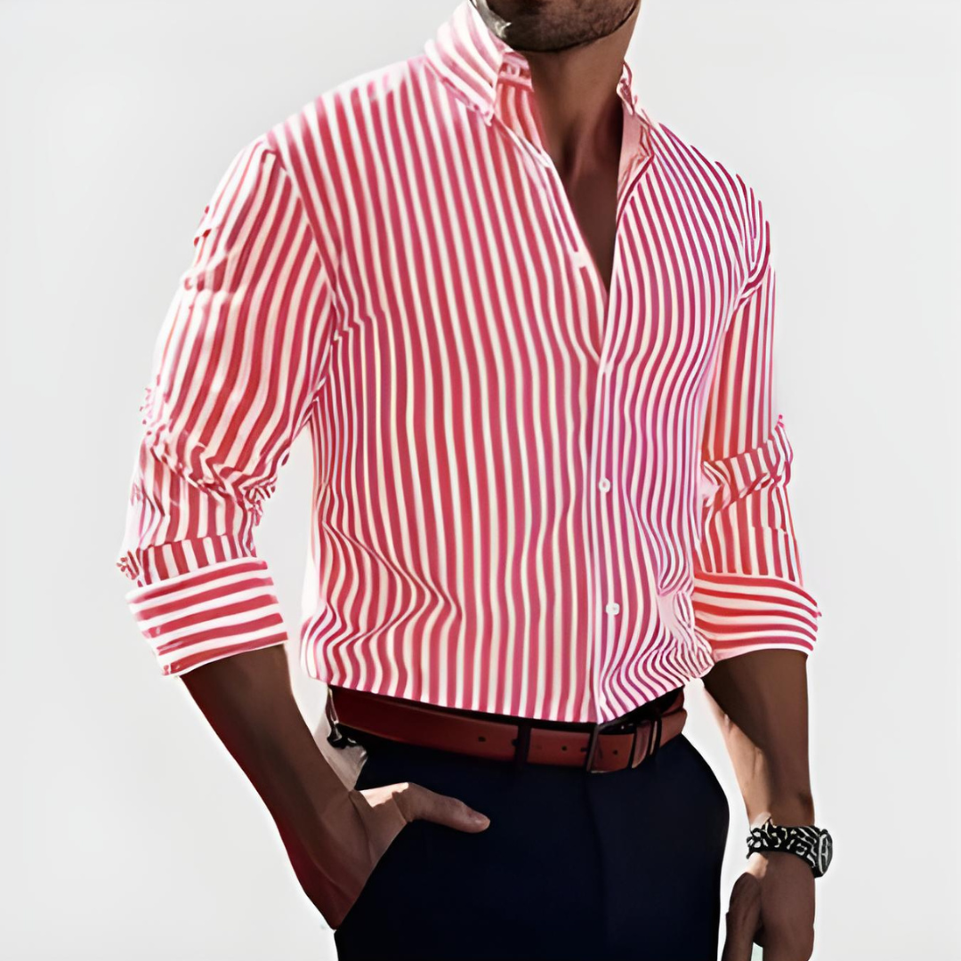Cazel | Camisa Confidence às riscas