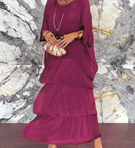 Lara | Elegante Vestido Maxi Fluido
