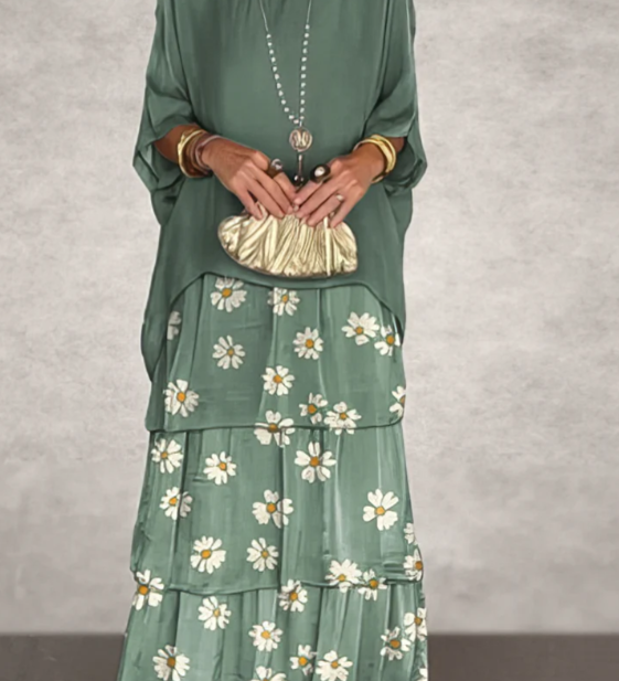 Lara | Elegante Vestido Maxi Fluido