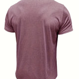 Cazel | T-shirt de gola redonda elegante com bolso