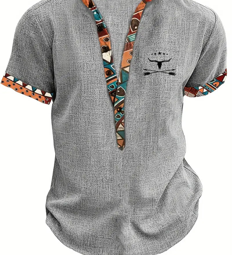 Cazel | Elegante Camisa de Manga Curta