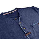 Cazel | T-shirt de gola redonda elegante com bolso