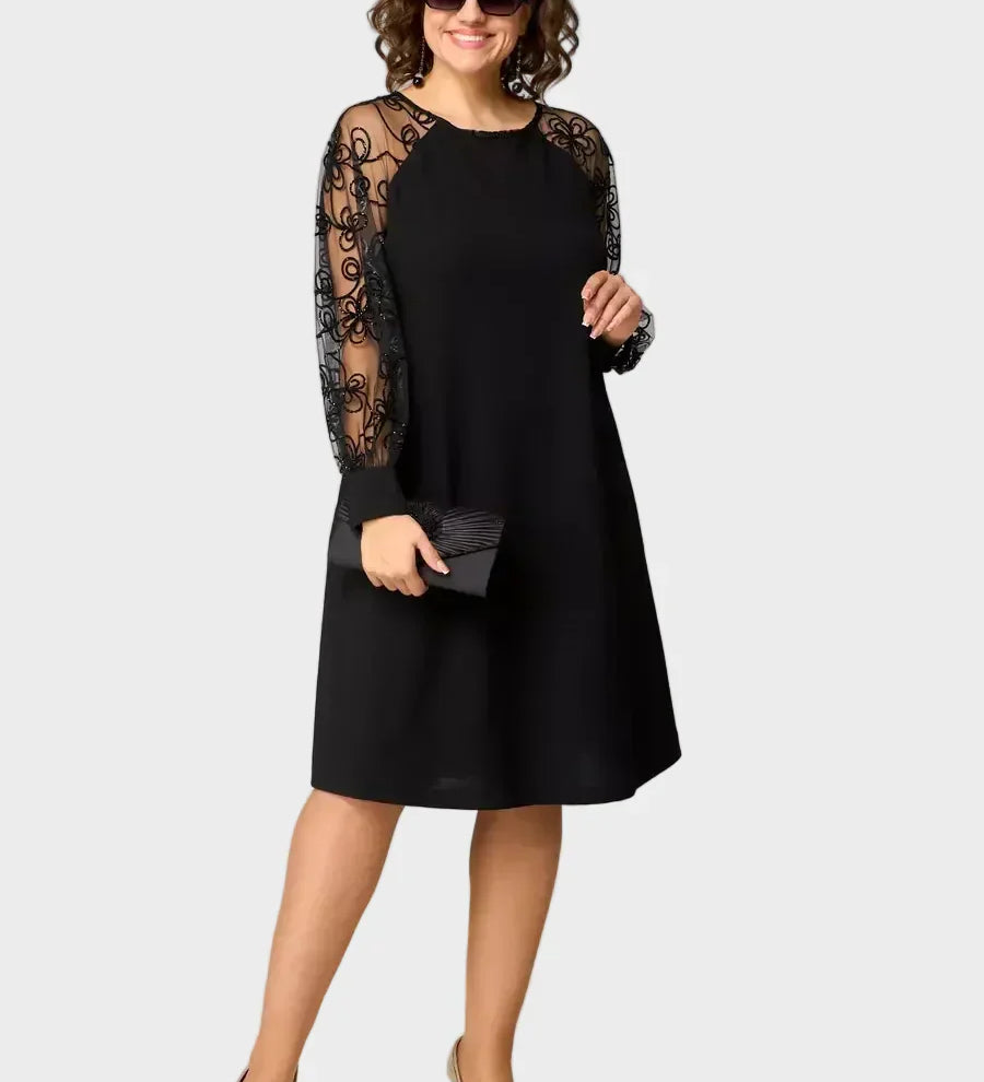Celina - vestido midi clássico para ocasiões especiais