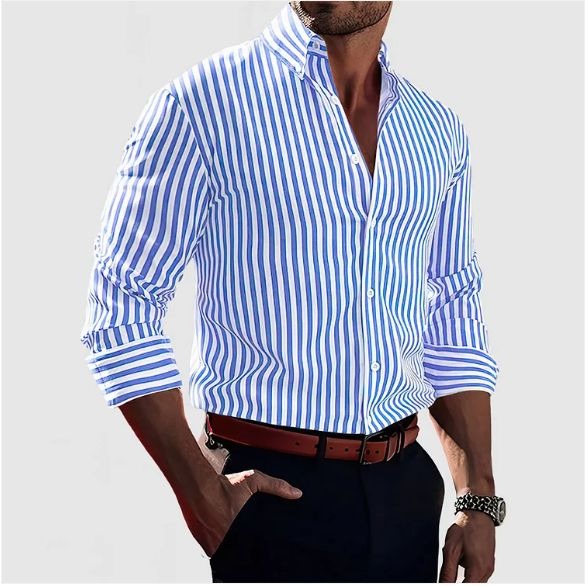 Cazel | Camisa Confidence às riscas
