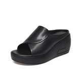 Eliza | Sandálias Wedge Ortopédicas de Slip-on